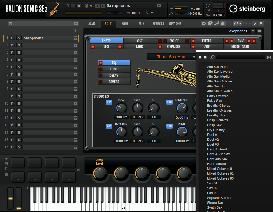 Saxophones (Multi Presets) by Tenor Alto