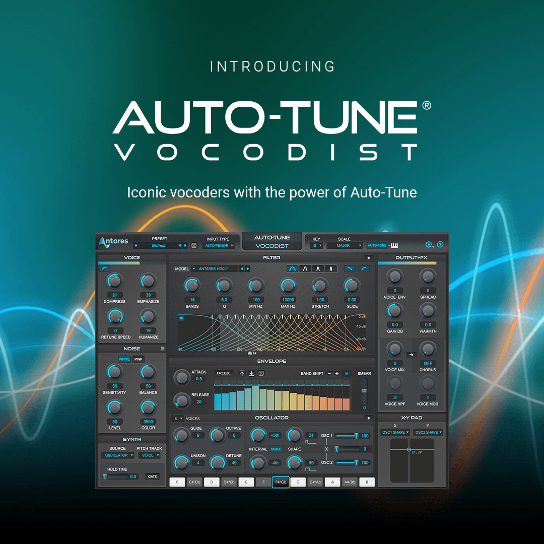 Antares Audio Technology Releases Auto Tune Vocodist Advanced Vocoder