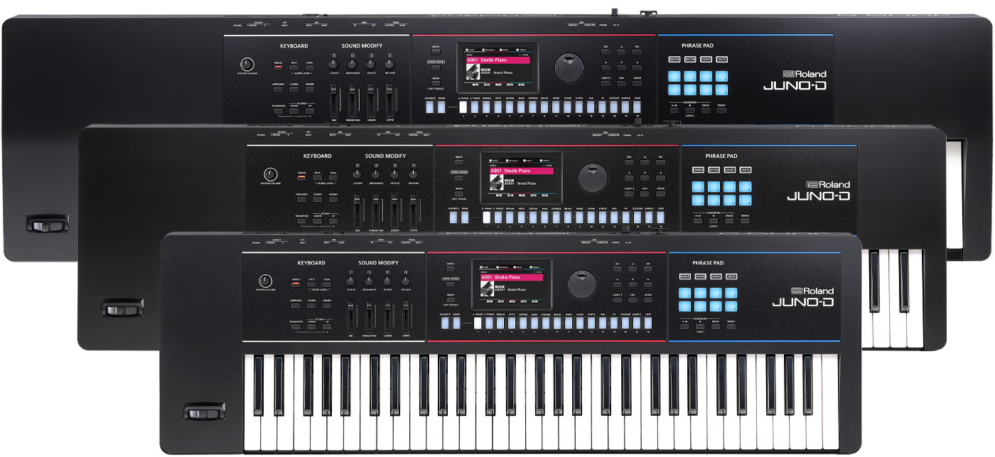 Roland announces JUNO-D Synthesizer Series