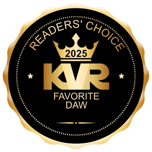 Favorite DAW - Best Audio and MIDI Software - KVR Audio Readers' Choice Awards 2025