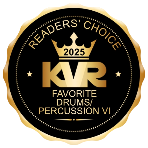 Favorite Drums/Percussion Virtual Instrument - Best Audio and MIDI Software - KVR Audio Readers' Choice Awards 2025