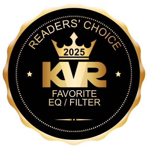 Favorite EQ/Filter - Best Audio and MIDI Software - KVR Audio Readers' Choice Awards 2025