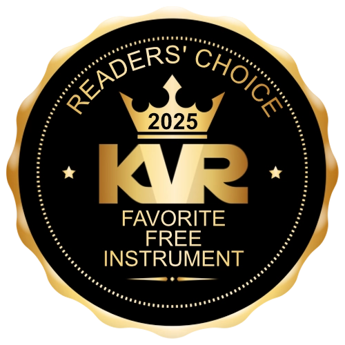 Favorite Free Instrument - Best Audio and MIDI Software - KVR Audio Readers' Choice Awards 2025