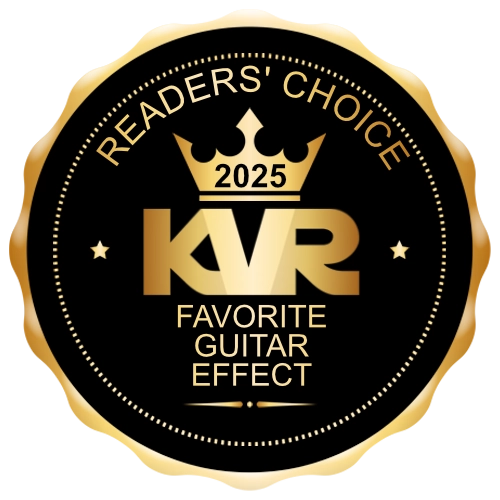 Favorite Guitar Effect - Best Audio and MIDI Software - KVR Audio Readers' Choice Awards 2025