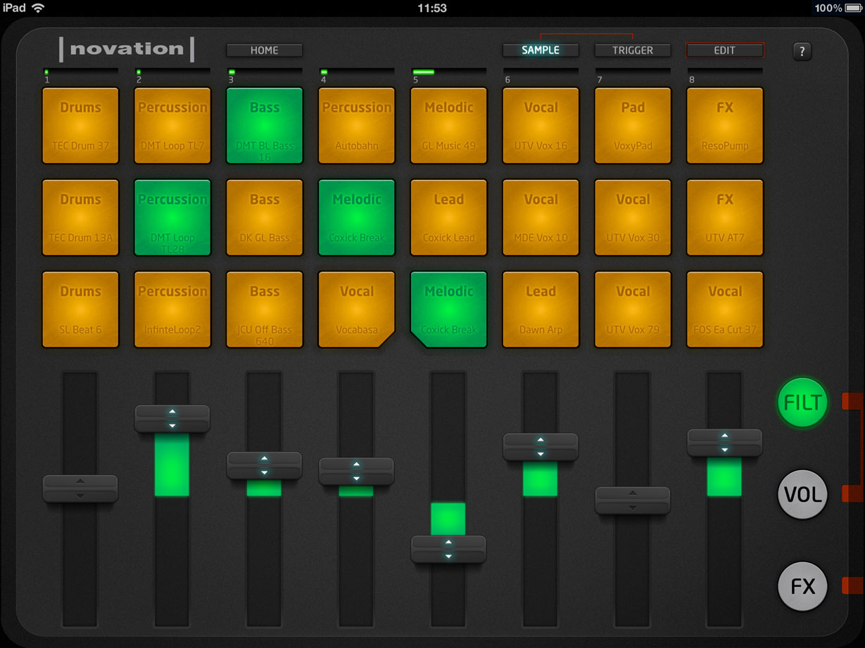 LaunchPad App by Novation - Live Controller App
