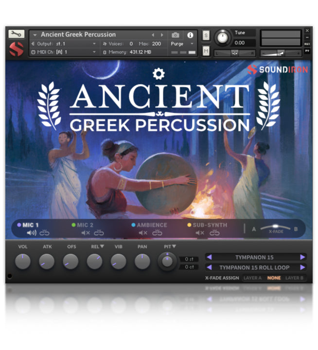 Ancient Greek Percussion