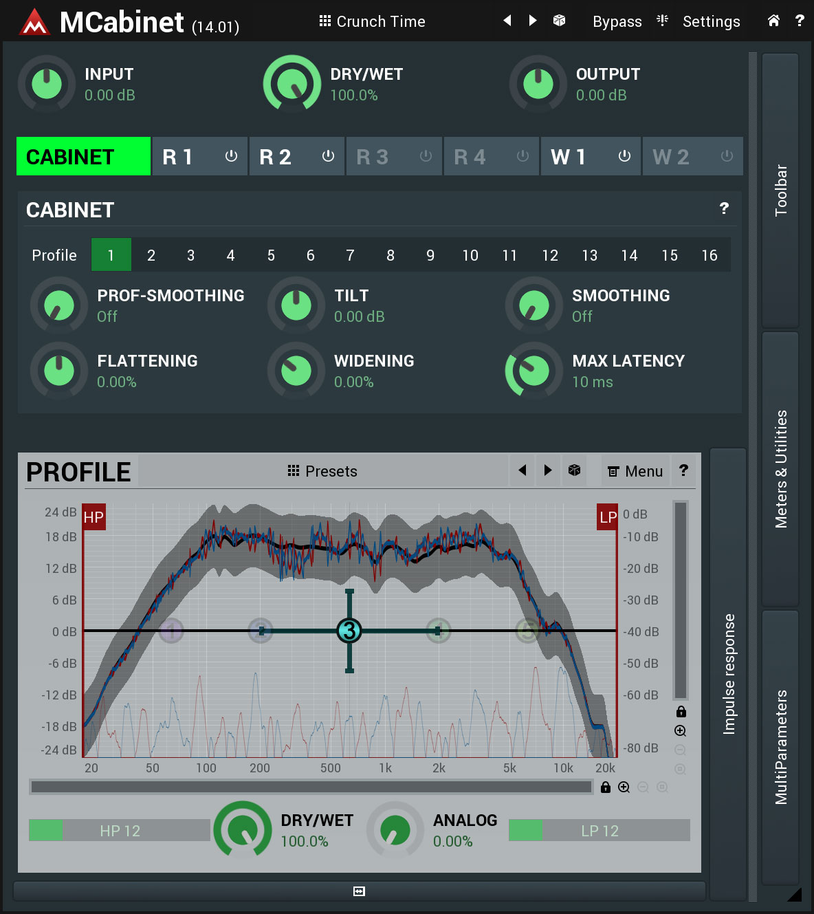 Mcabinet By Meldaproduction Guitar Cabinet Simulation Vst Plugin