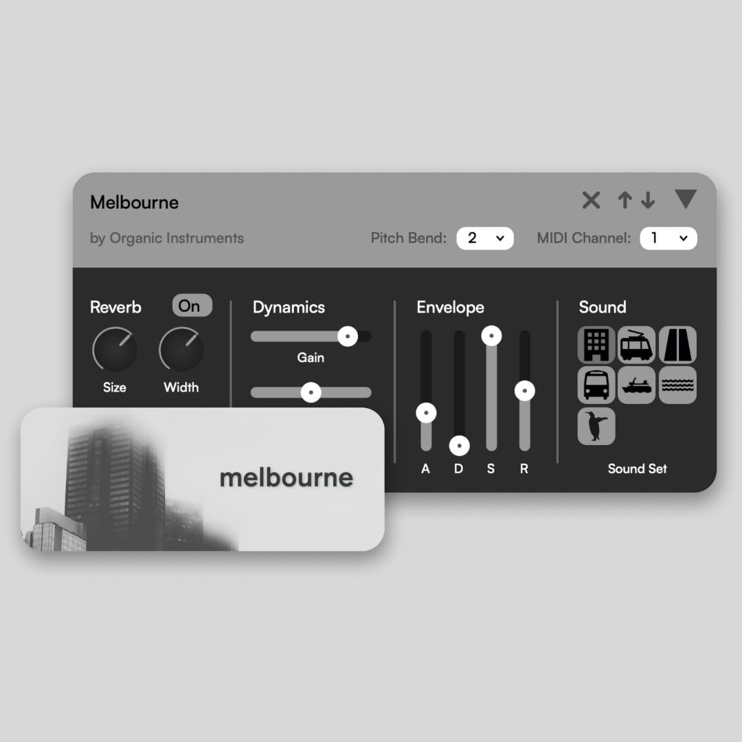 Organic Instruments releases Melbourne - Tuned City Soundscapes Instrument