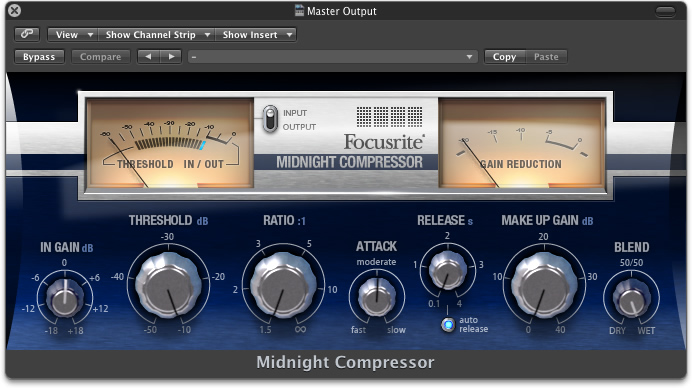 Focusrite - La Midnight Plugin Suite et la Scarlett Plugin Suite sont désormais gratuites Midnight_compressor