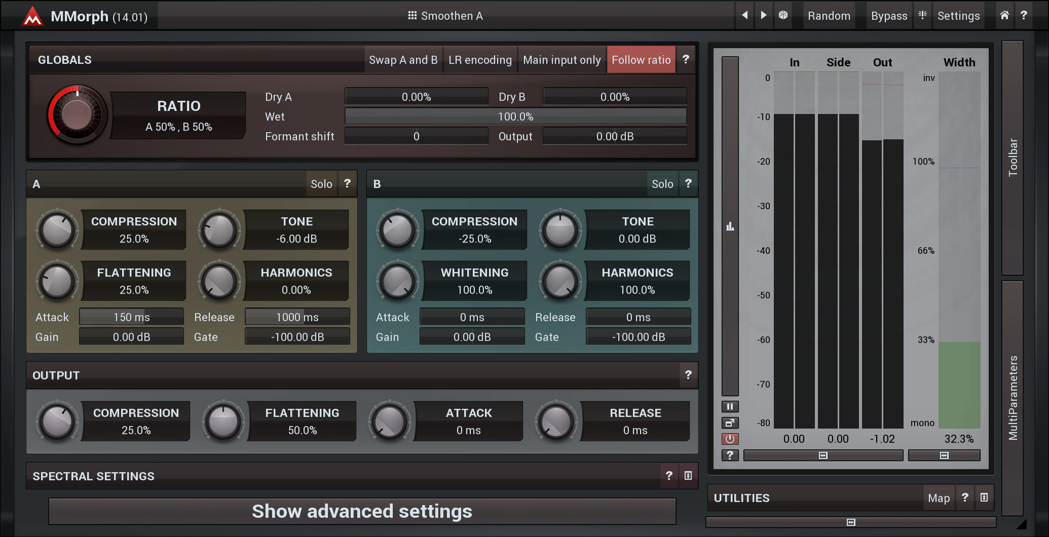 Mmorph By Meldaproduction Morphing Plugin Vst Vst Audio Unit Aax