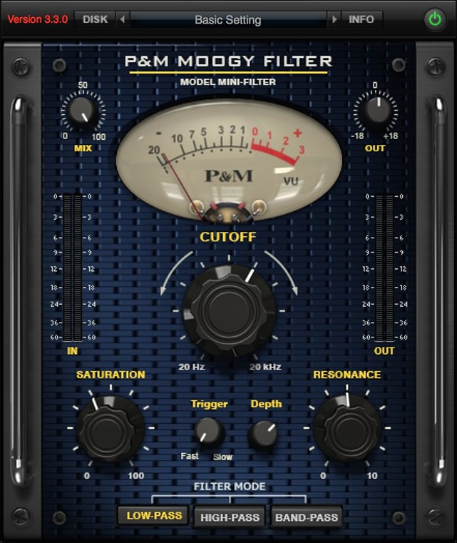 P&M Moogy Filter