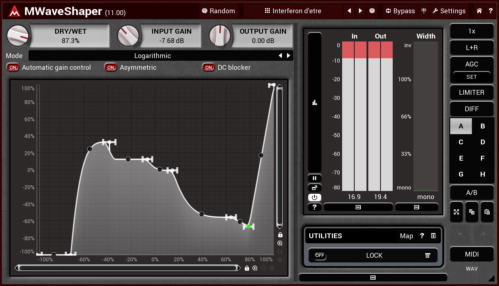 KVR: MWaveShaper by MeldaProduction - Waveshaper VST Plugin, Audio ...