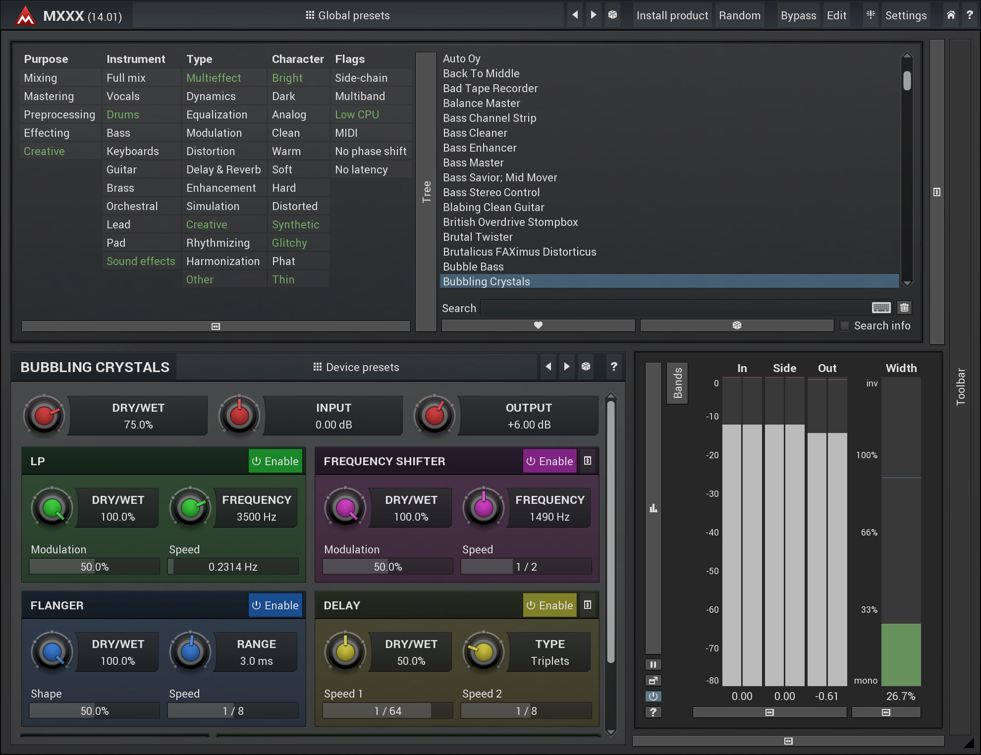 MXXX By MeldaProduction Modular FX Plugin VST VST Audio Unit AAX