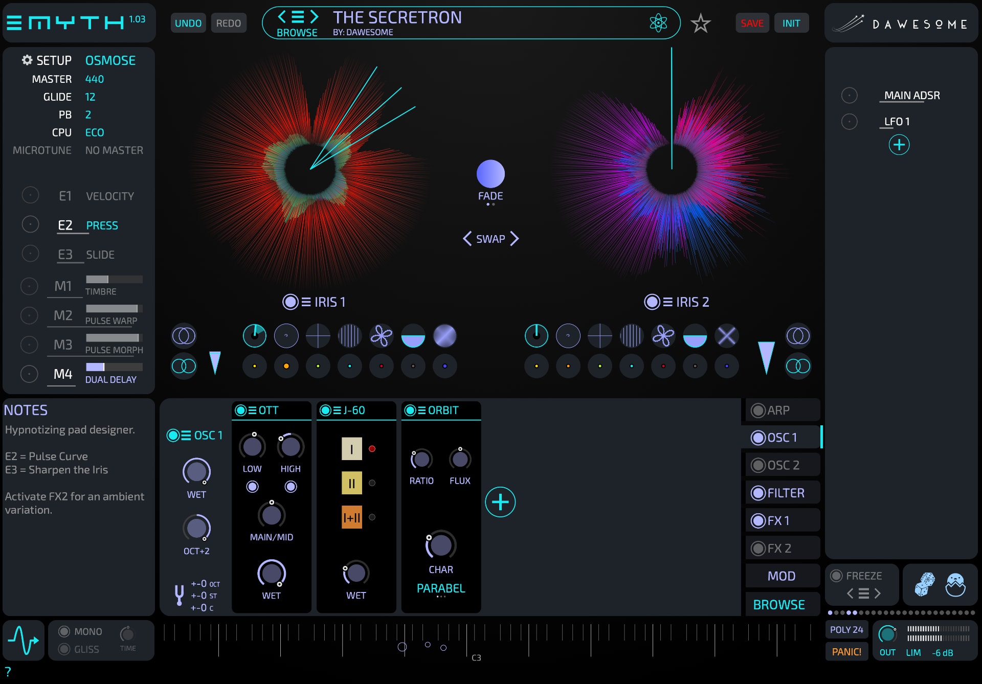 Tracktion and Dawesome Release MYTH Resynthesis Synthesizer