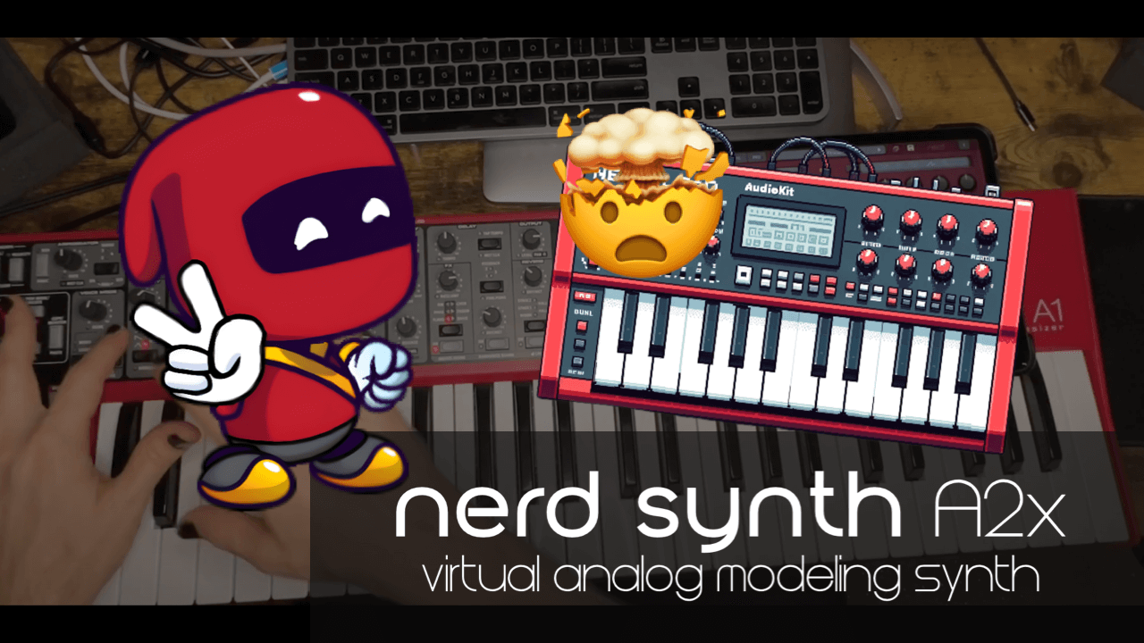AudioKit Pro releases NERD Synth A2x