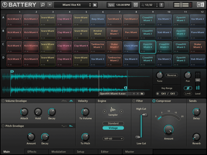 Y equipo celestial Tanzania Battery by Native Instruments - Drum Sampler Plugin VST Audio Unit AAX