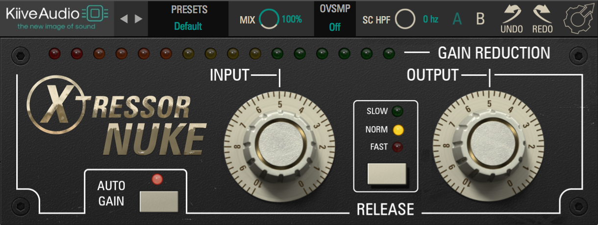 Xtressor NUKE By Kiive Audio - Compressor Plugin VST3 Audio Unit AAX