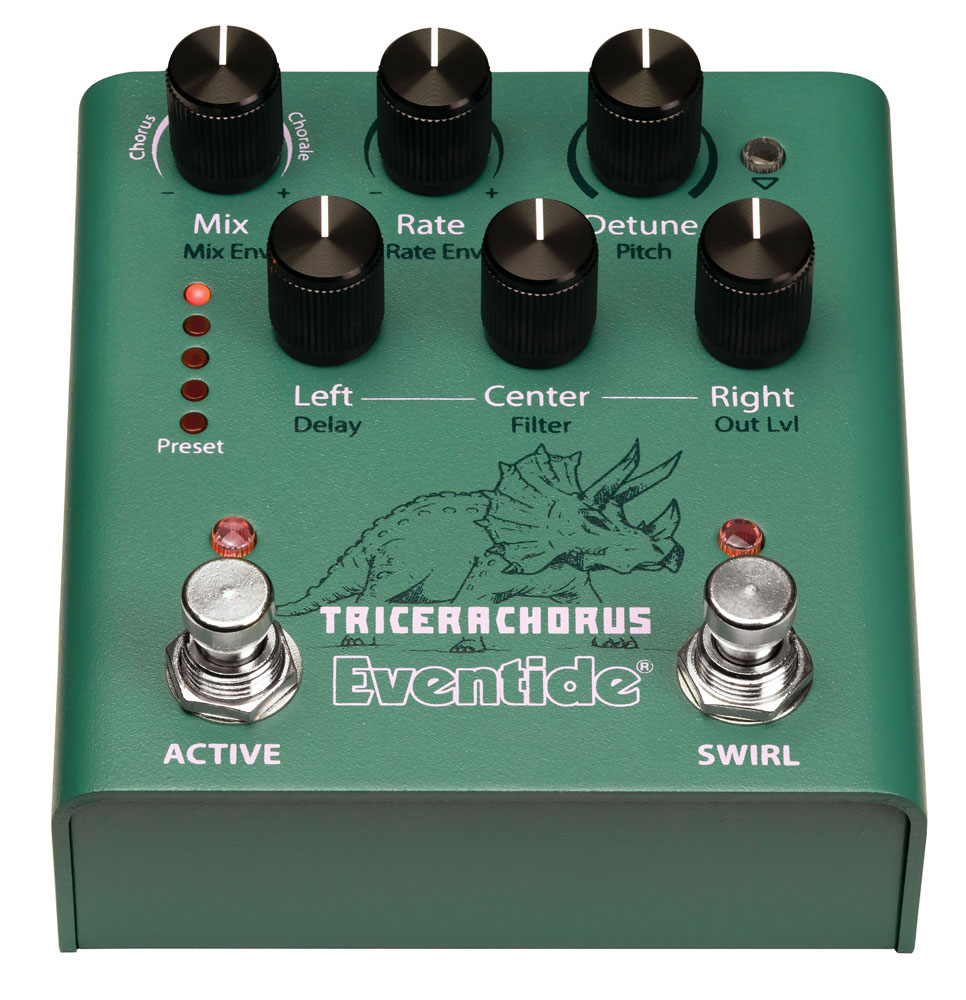 Eventide releases TriceraChorus Pedal - Host of Vintage-Inspired