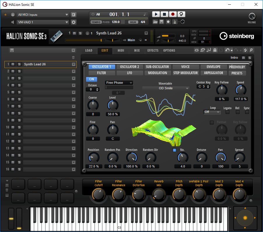 Freemusicproduction.net releases free Synth W Wavetable Synth