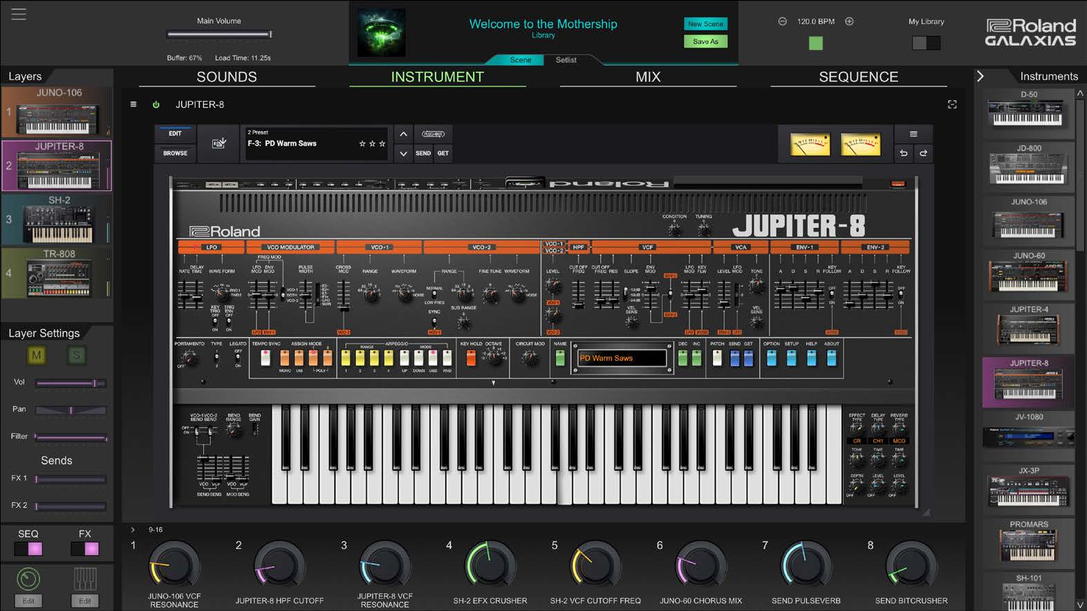 Roland releases Galaxias 1.3 for the Roland Cloud