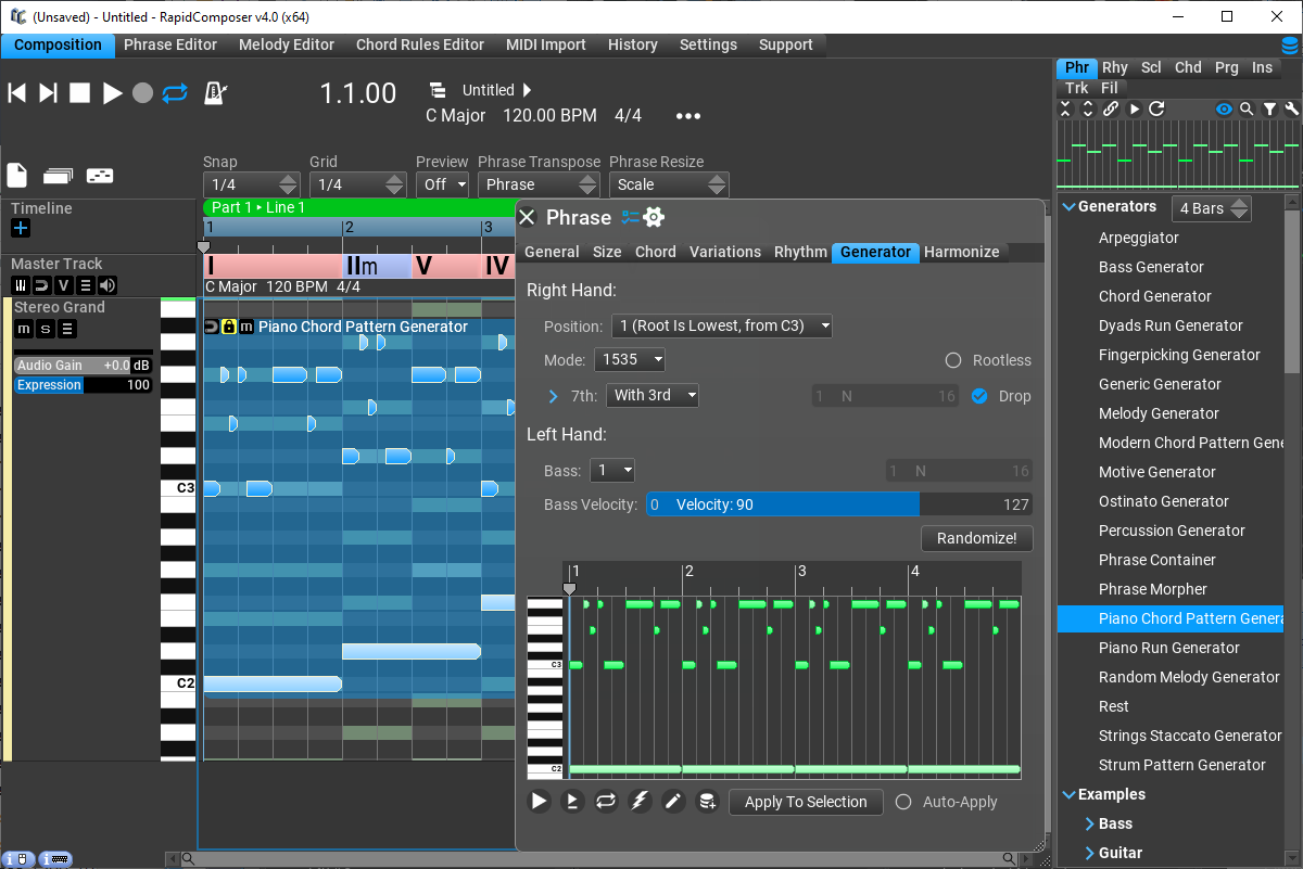RapidComposer by MusicDevelopments - Music Prototyping Plugin VST VST3  Audio Unit