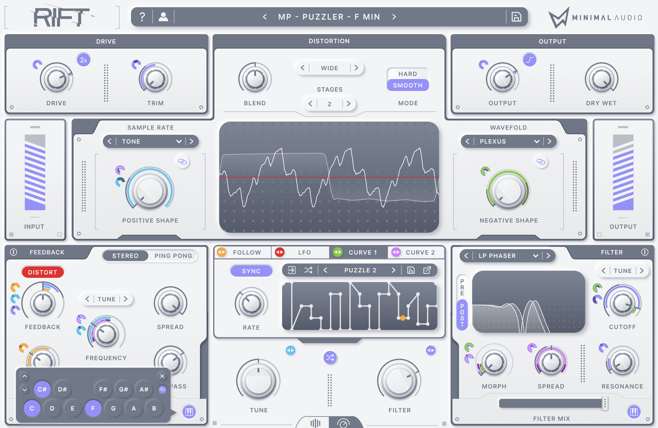 Rift By Minimal Audio - Distortion Plugin VST VST3 Audio Unit