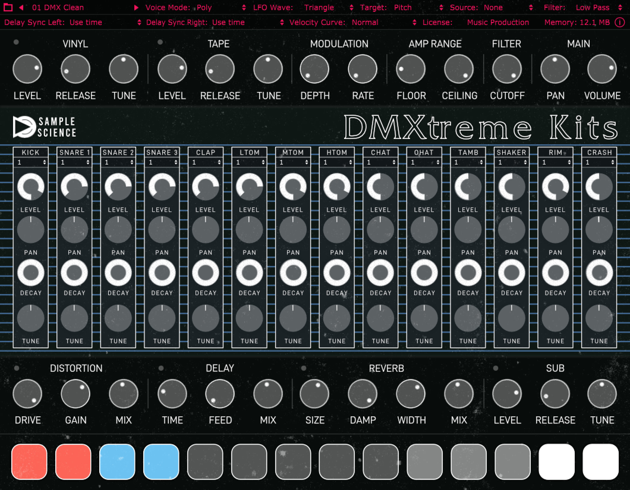 SampleScience releases DMXtreme Kits based on the DMX drum machine from the 80s