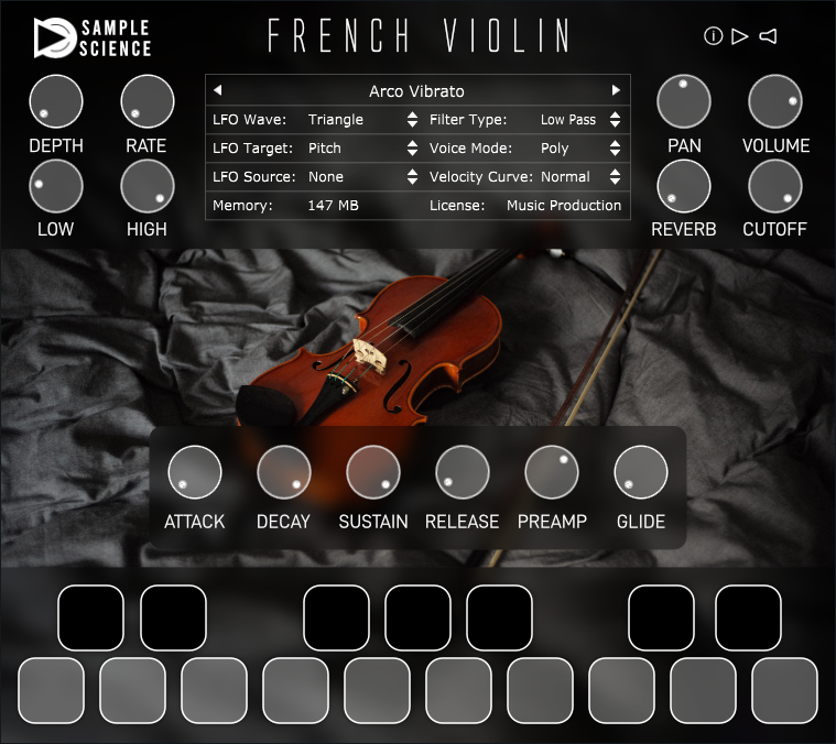 Afskedige Hurtig Flygtig French Violin by SampleScience - Violin Plugin VST VST3 Audio Unit