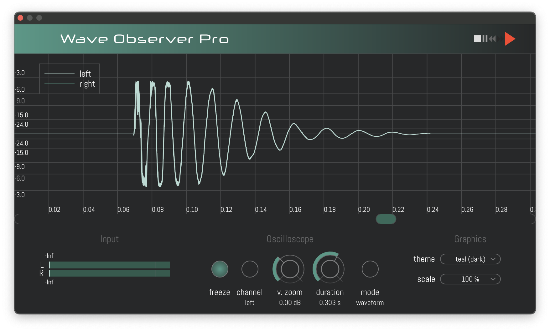 Wave Observer Pro by Press Play - Analyser / Monitor Plugin VST VST3 ...