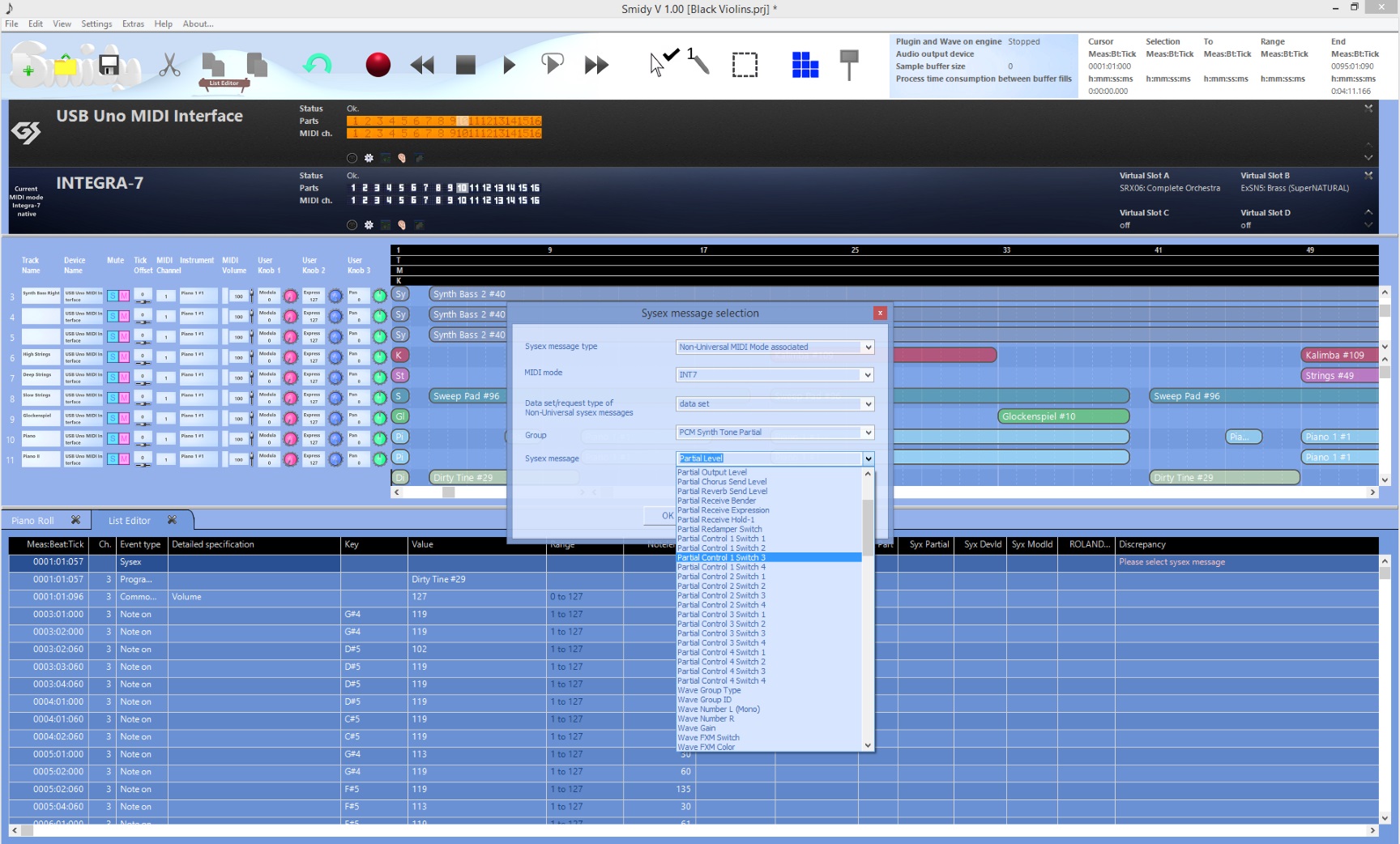 KVR: Smidy free! by Frank Rittberger - MIDI Sequencer for Windows
