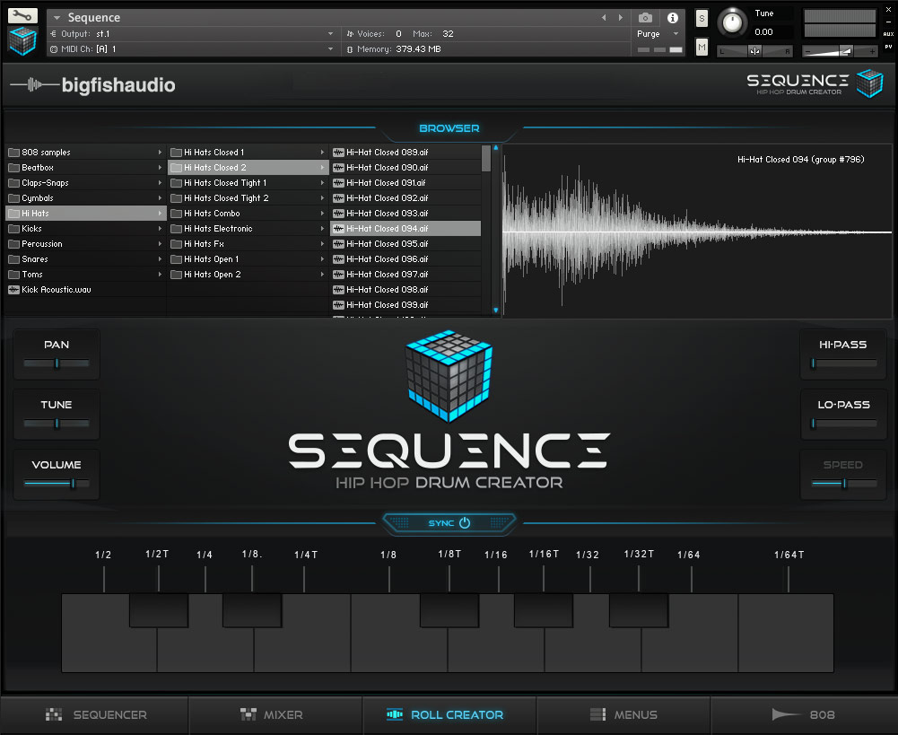 KVR: Sequence: Hip Hop Beat Creator by Big Fish Audio ...
