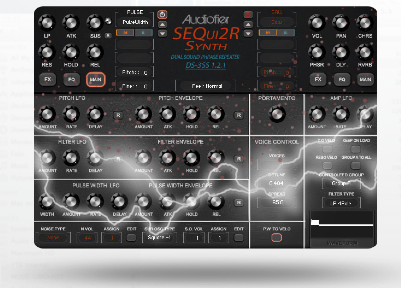 SEQui2R Synth