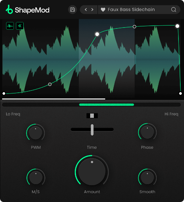 ShapeMod By Plugin Boutique - Volume Modulator Plugin VST VST3 Audio ...