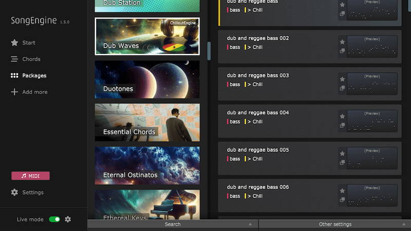 FeelYourSound updates free SongEngine to v1.5.0 - adds new Live Mode for real-time chord transformation