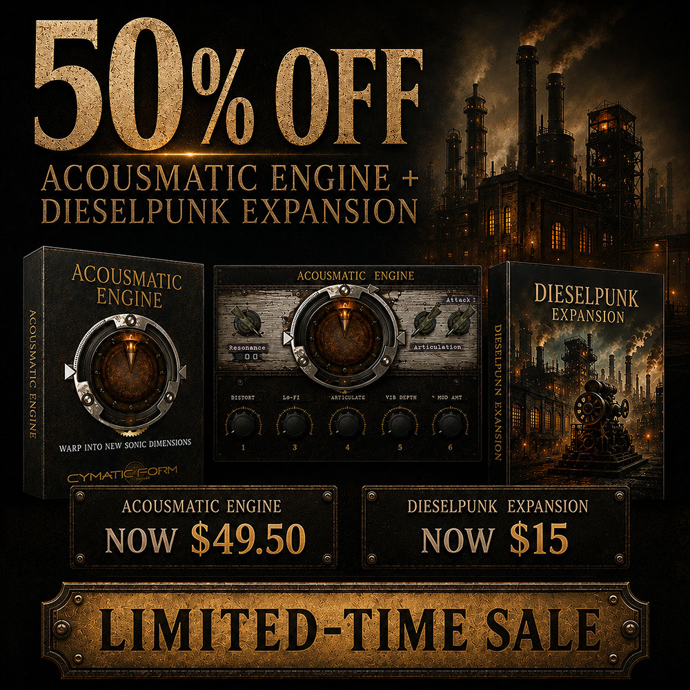 Cymatic Form 50% Off Sale