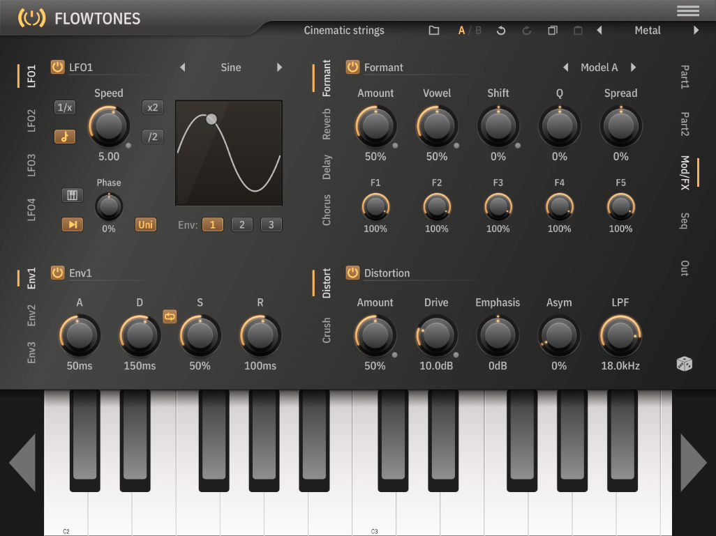 TB Flowtones By ToneBoosters - Synthesizer Plugin VST VST3 Audio Unit AAX