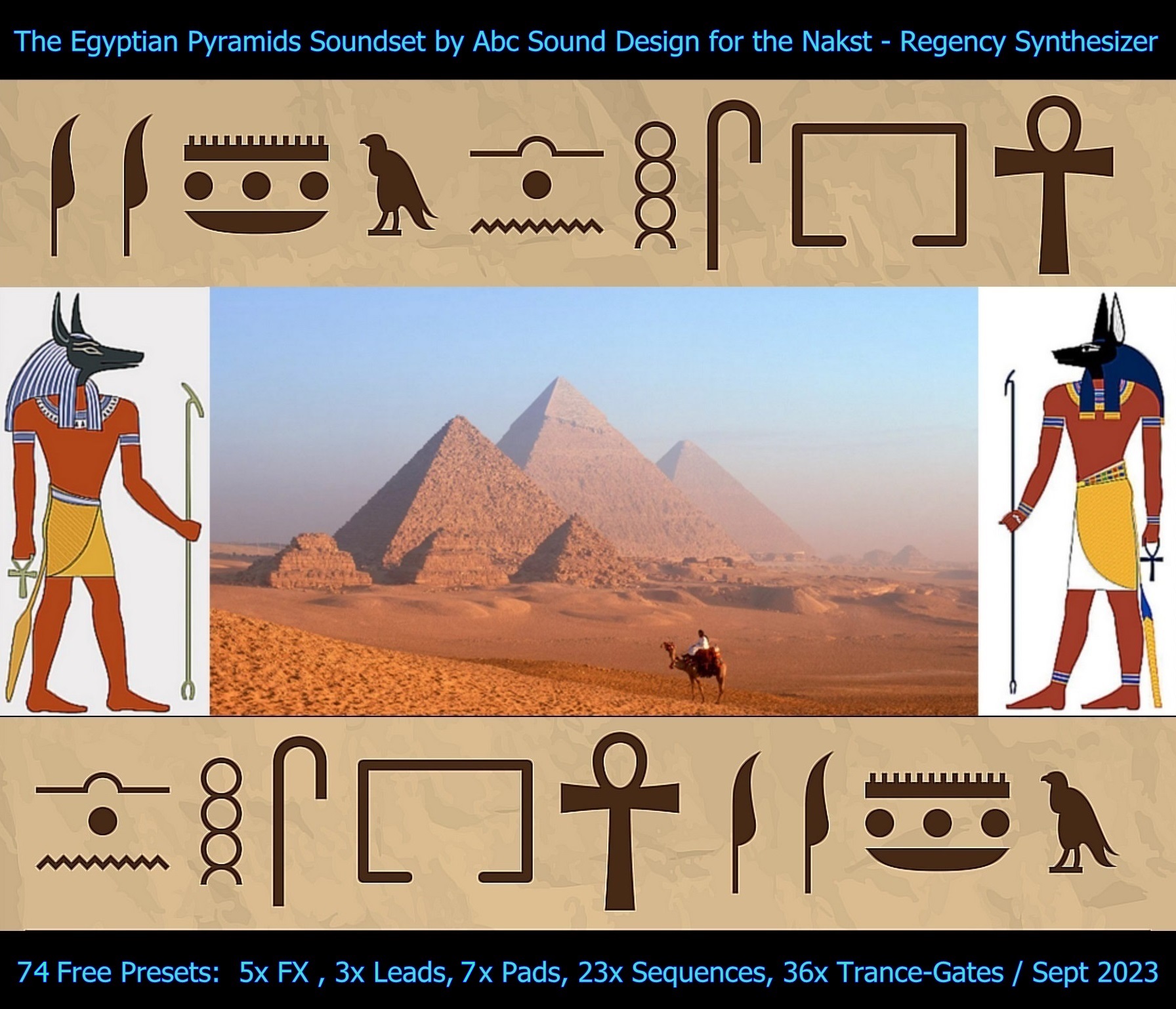 The Egyptian Pyramids by Sonic Sirius - Presets for Regency
