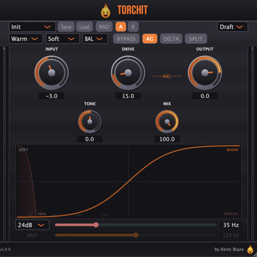 Remi Blaze Releases Torchit - Free Saturation & Drive Plugin for macOS (VST3 & AU)