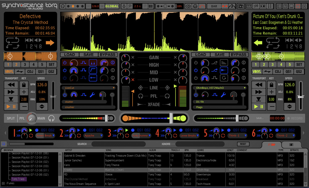 Torq DJ software by Avid - DJ Tool Plugin Host VST ReWire