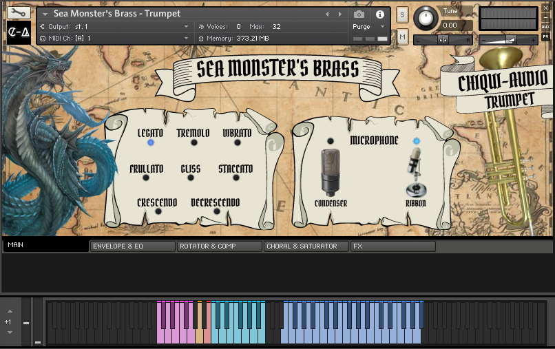 Sea Monster's Brass - Trumpet