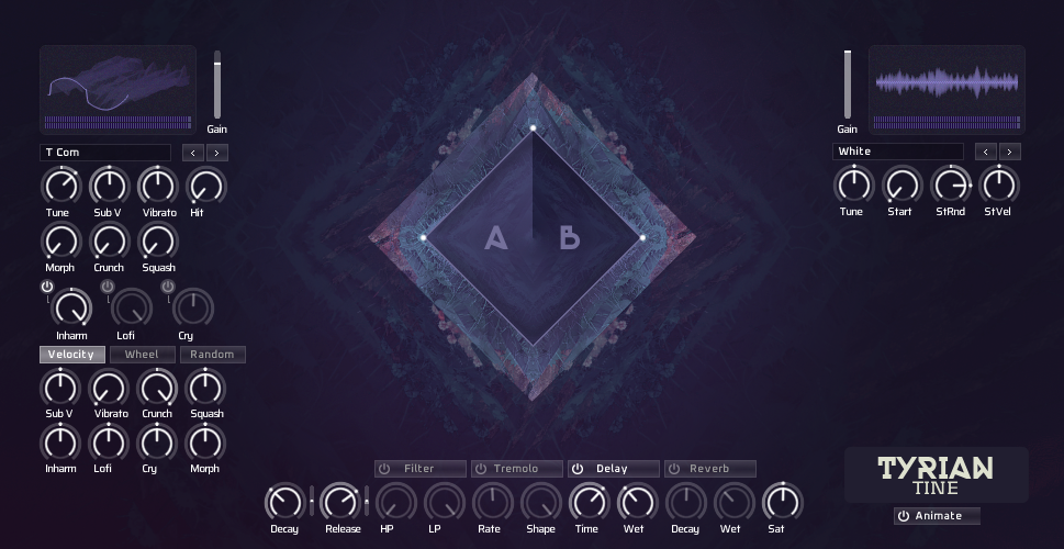 Ocean Swift updates Tyrian Trine Kontakt Player instrument to v1.1