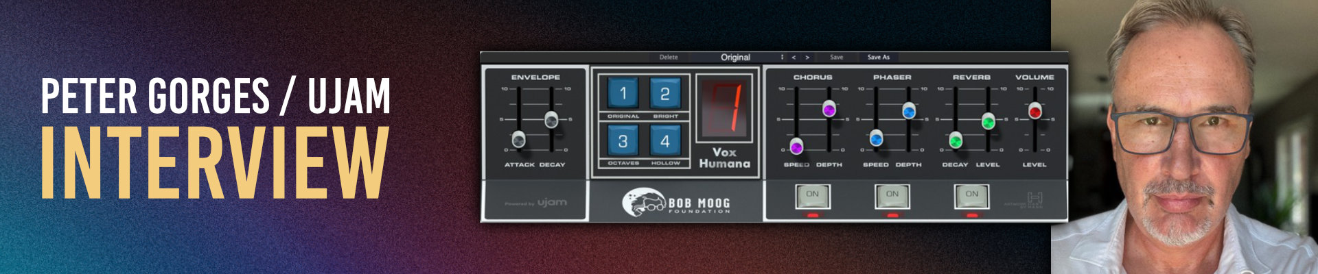 KVR Interview: Peter Gorges speaks Moog, Vox Humana, and the Gorilla Engine