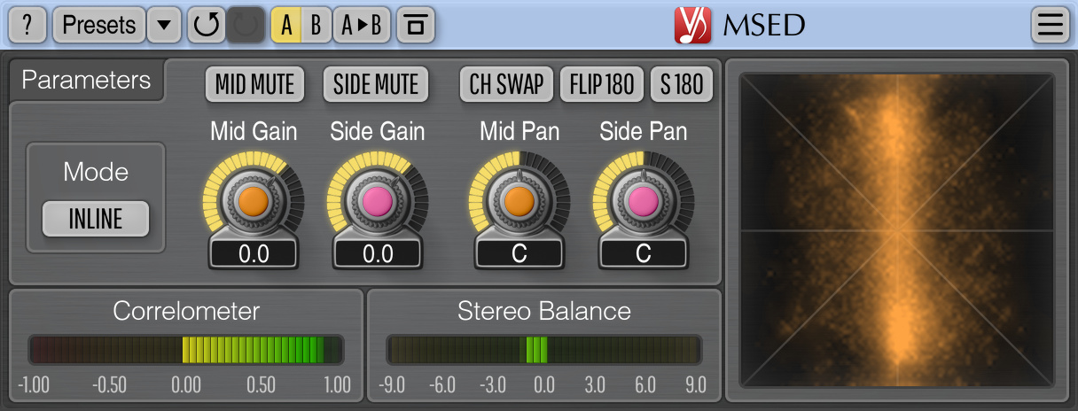 MSED By Voxengo Utility Plugin VST VST3 Audio Unit AAX