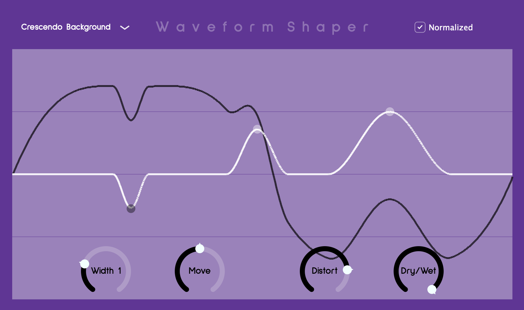 Waveform Shaper by baKno Audio - Effect Tool Plugin VST3 Audio Unit AAX