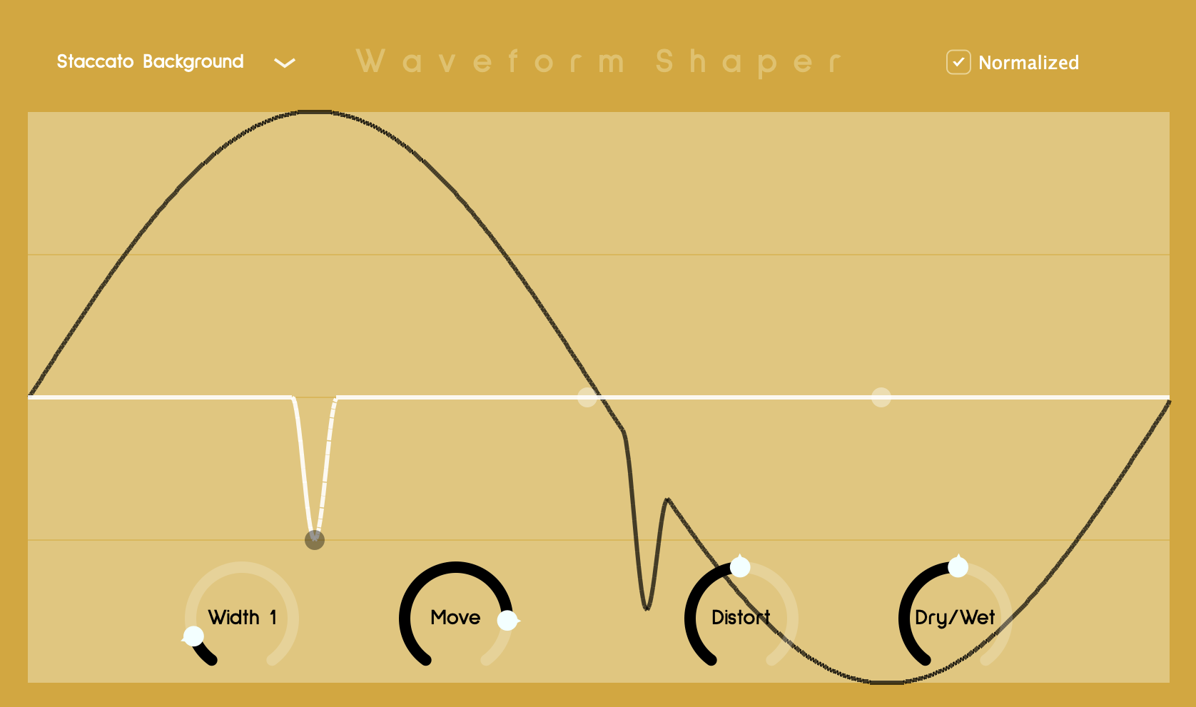 Waveform Shaper by baKno Audio - Effect Tool Plugin VST3 Audio Unit AAX