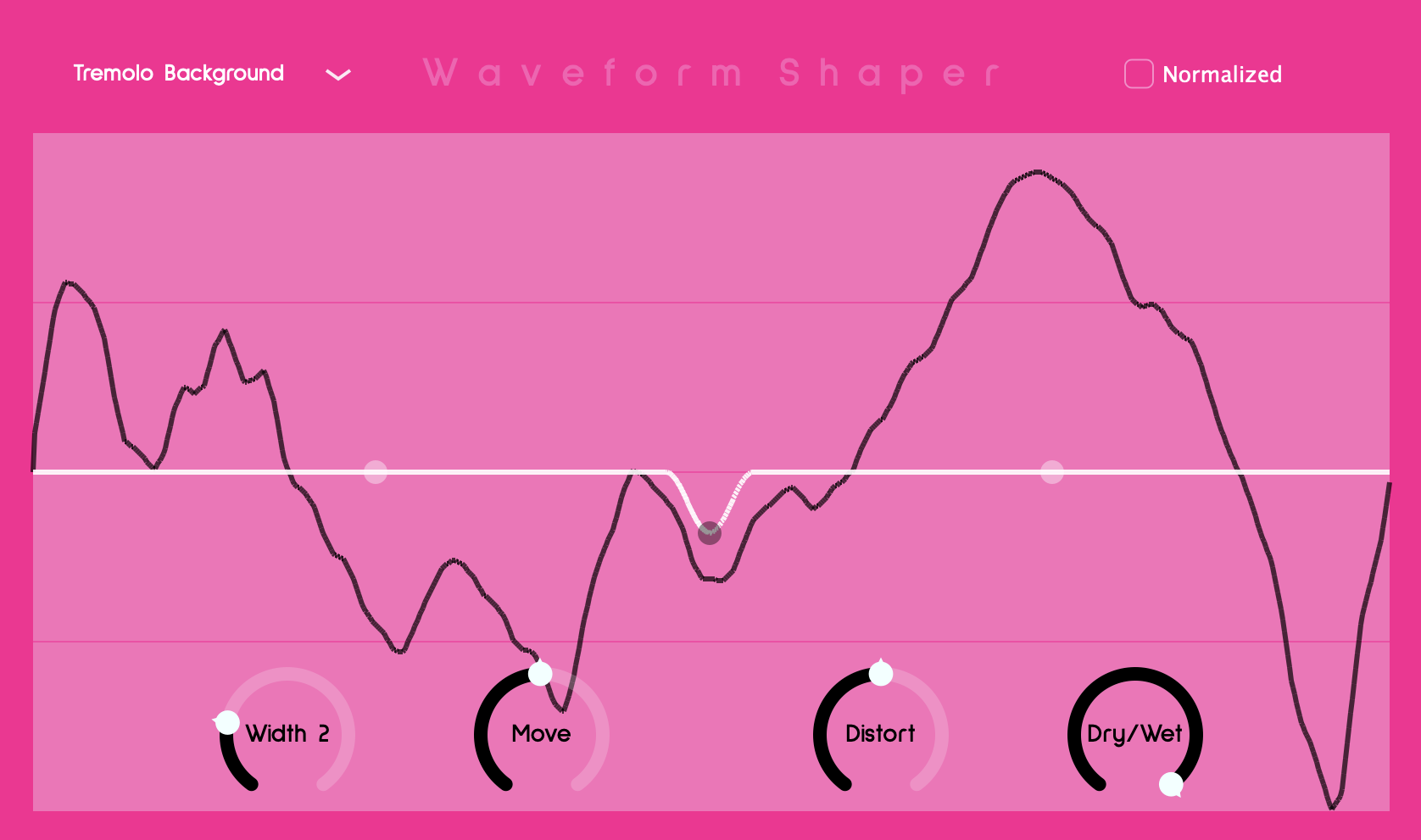 Waveform Shaper by baKno Audio - Effect Tool Plugin VST3 Audio Unit AAX