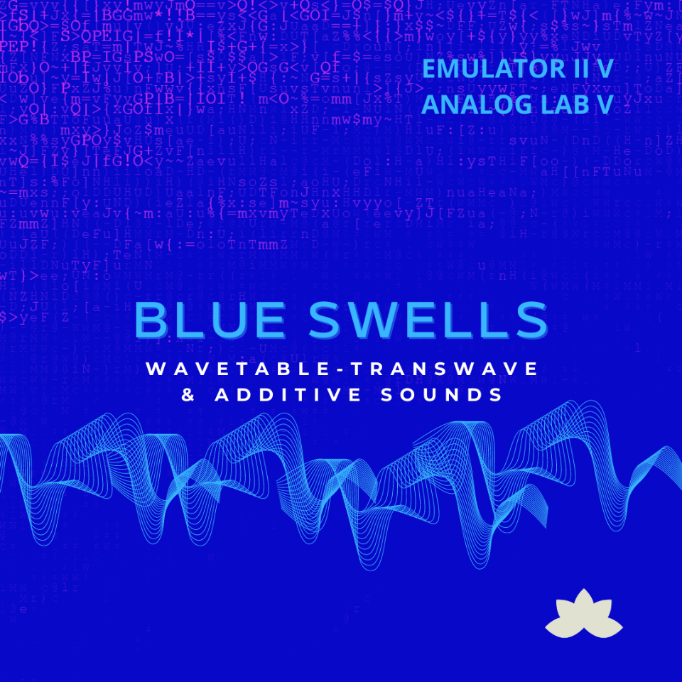 Blue Swells for Arturia Emulator II V and Analog Lab V