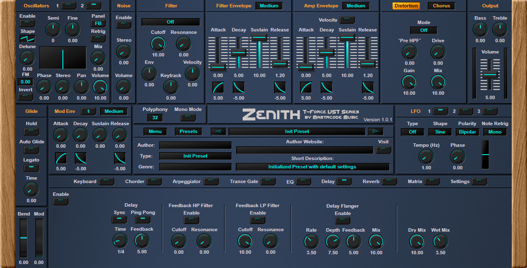 T-Force Zenith by Mastrcode Music - Synth Plugin VST3
