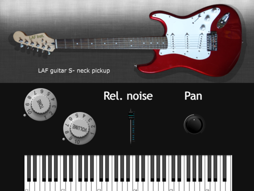 LAF guitars screenshot