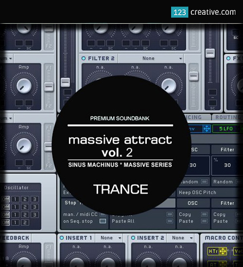 Massive Attract vol. 2 - trance presets for NI Massive